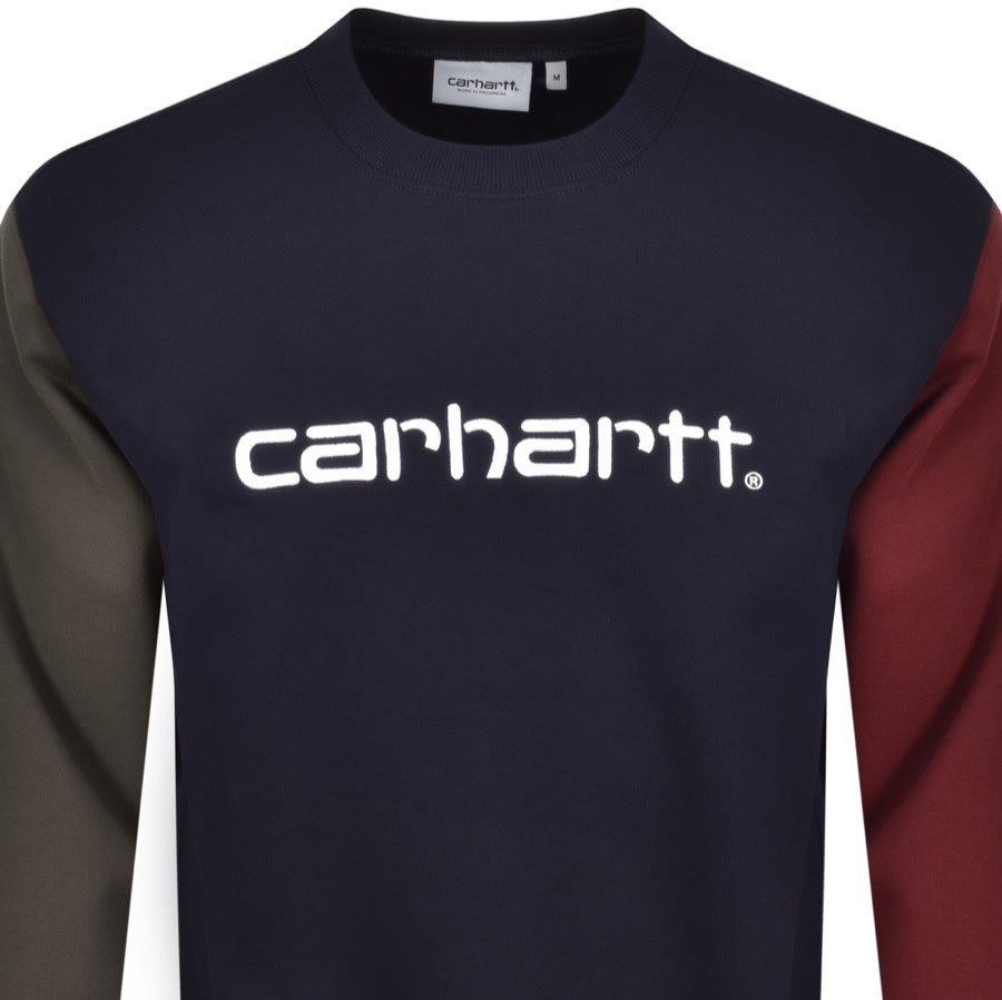 Alternative Image for ProductCarhartt Tricol Sweatshirt Navy2